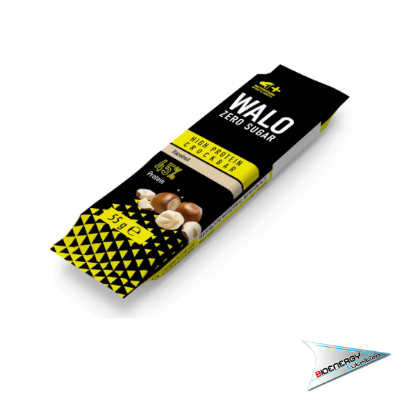 4PiuNutrition-WALO ZERO SUGAR HP (Conf. 20 barrette da 55 gr)   Nocciola  